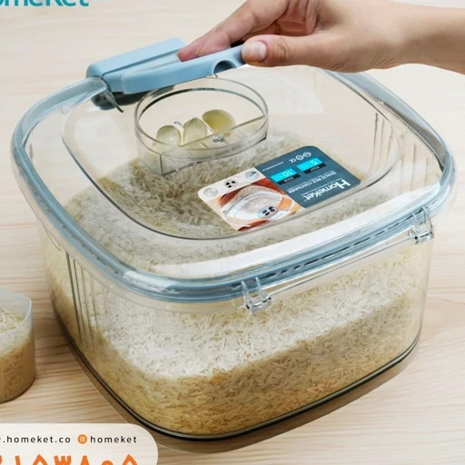 سطل برنج هوم کت شالیز ۵ کیلویی